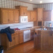 Kitchen Cabinet Remodeling Before photo