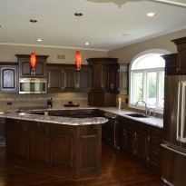 Kitchen remodeling project by Chad Pfeffer and Artisan Construction, 7321 N Antioch Gladstone, MO 64119